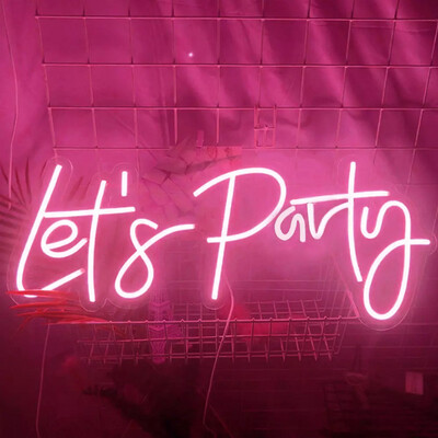 Let’s Party Neon Light
