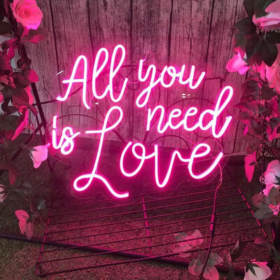 All You Need Is Love Neon Light
