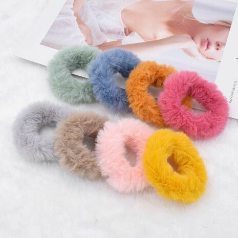 Scrunchies afelpada