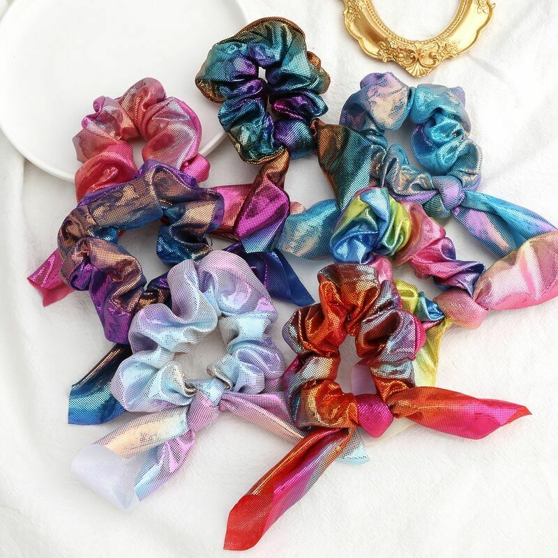 Scrunchies tornasol