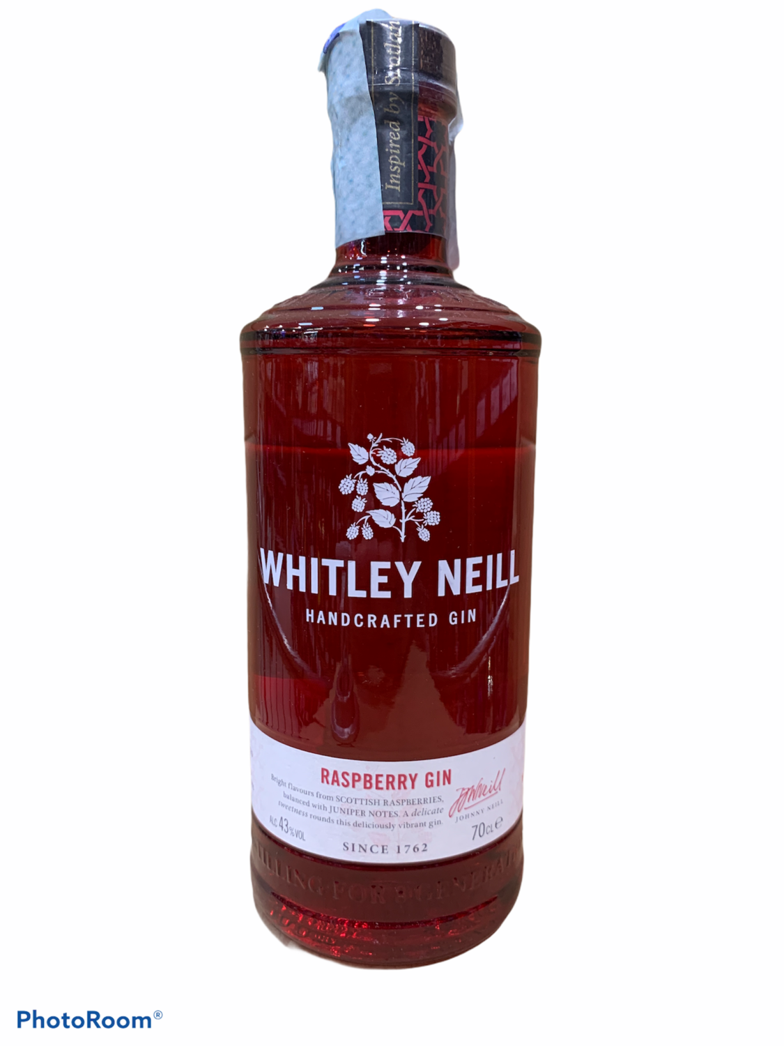Whitley Neill Raspberry Gin 70cl 43%