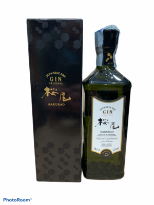 Sakurau Japanese Dry Gin 70cl 47%