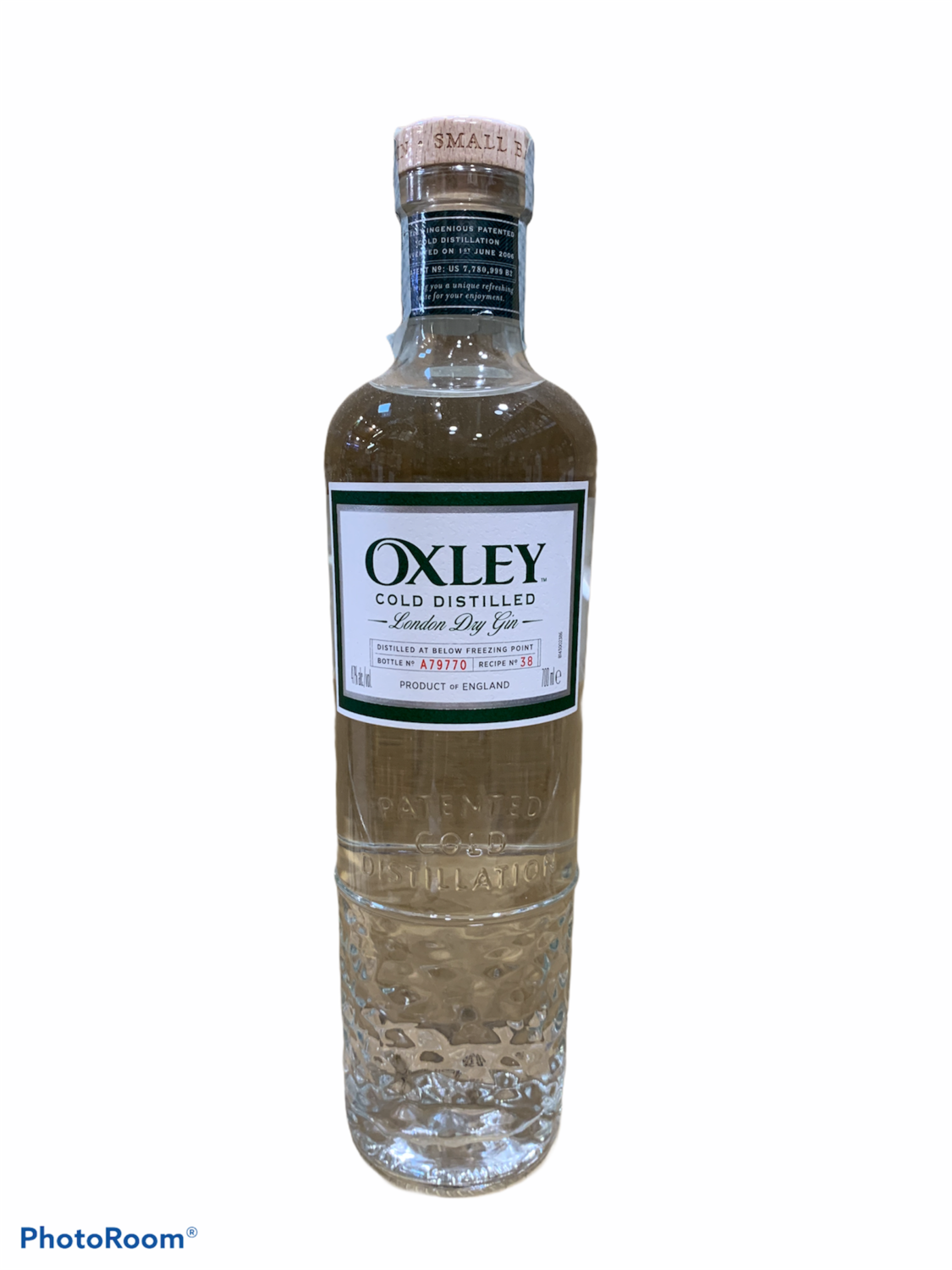 Oxley London Dry Gin 70cl 47%