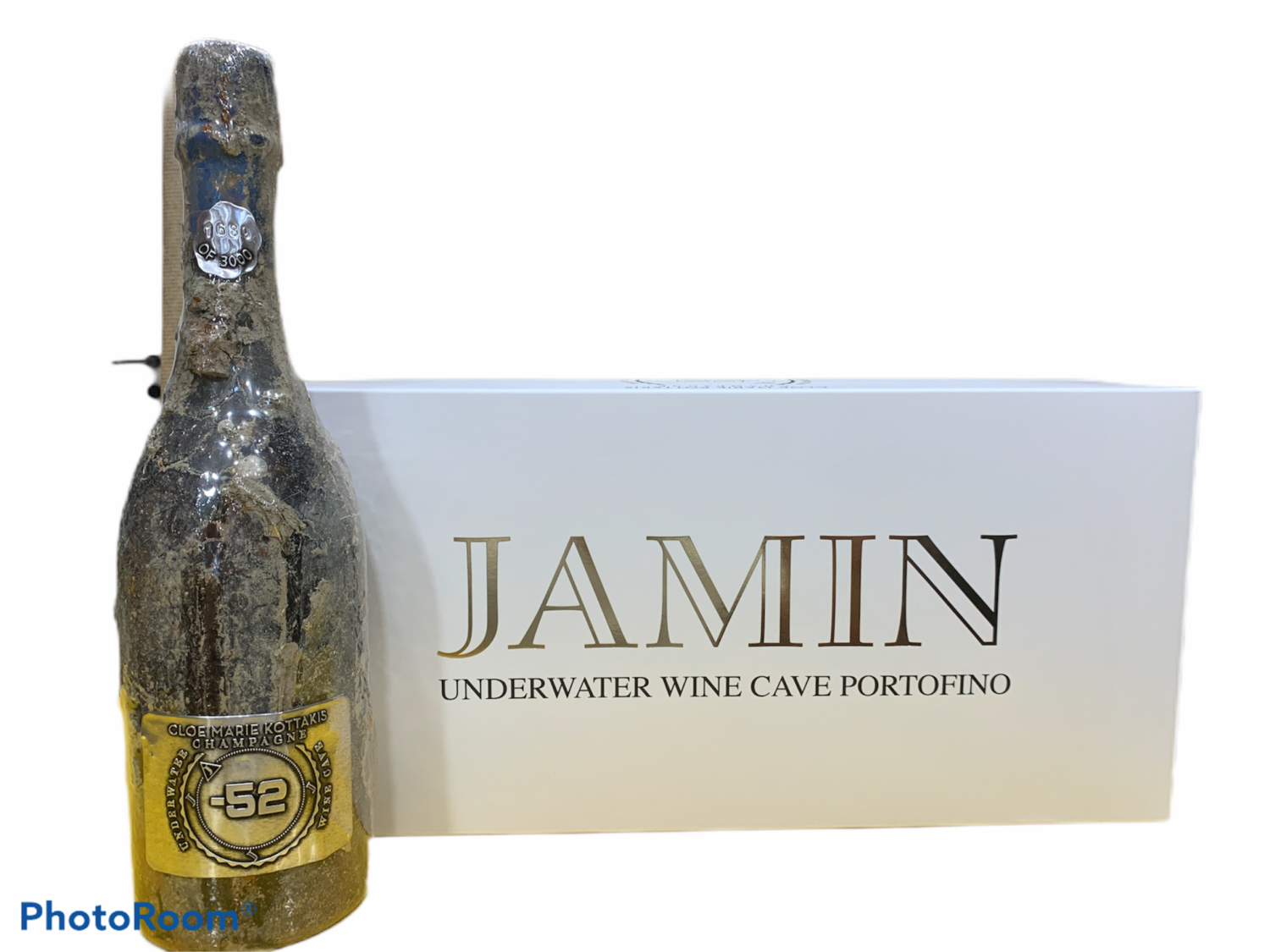 Jamin Underwater Wine Cave -52 Cloe Marie Kottakis Champagne 75cl 12,5%