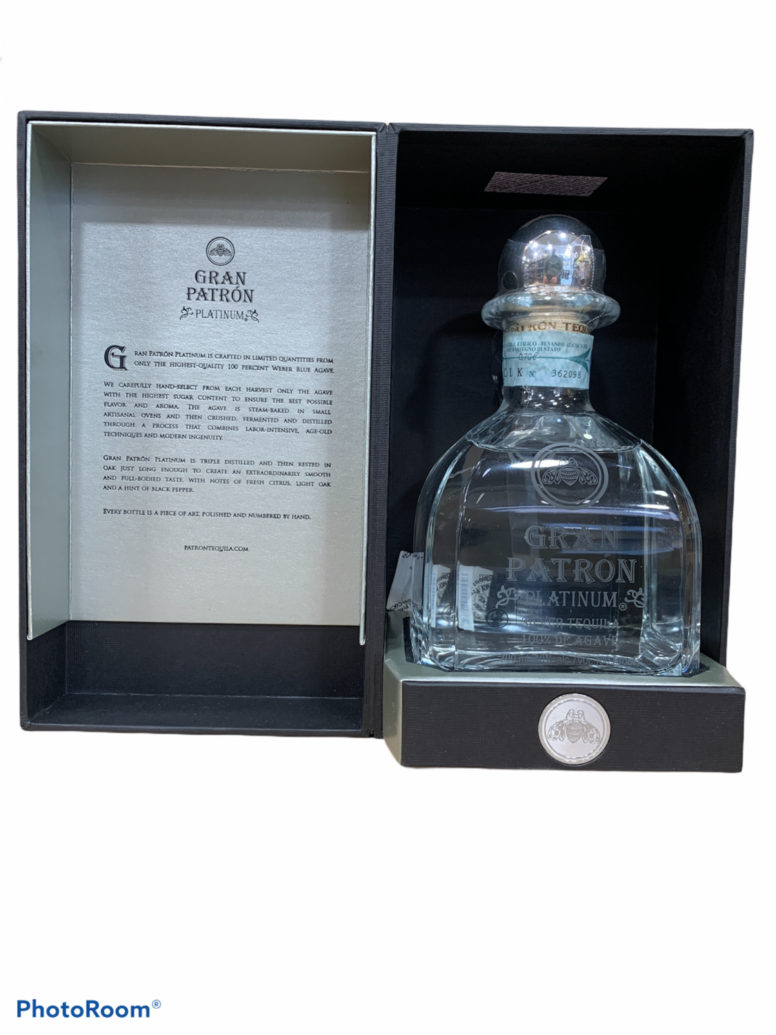 Patron Gran Patron Tequila Platinum 70cl 40%