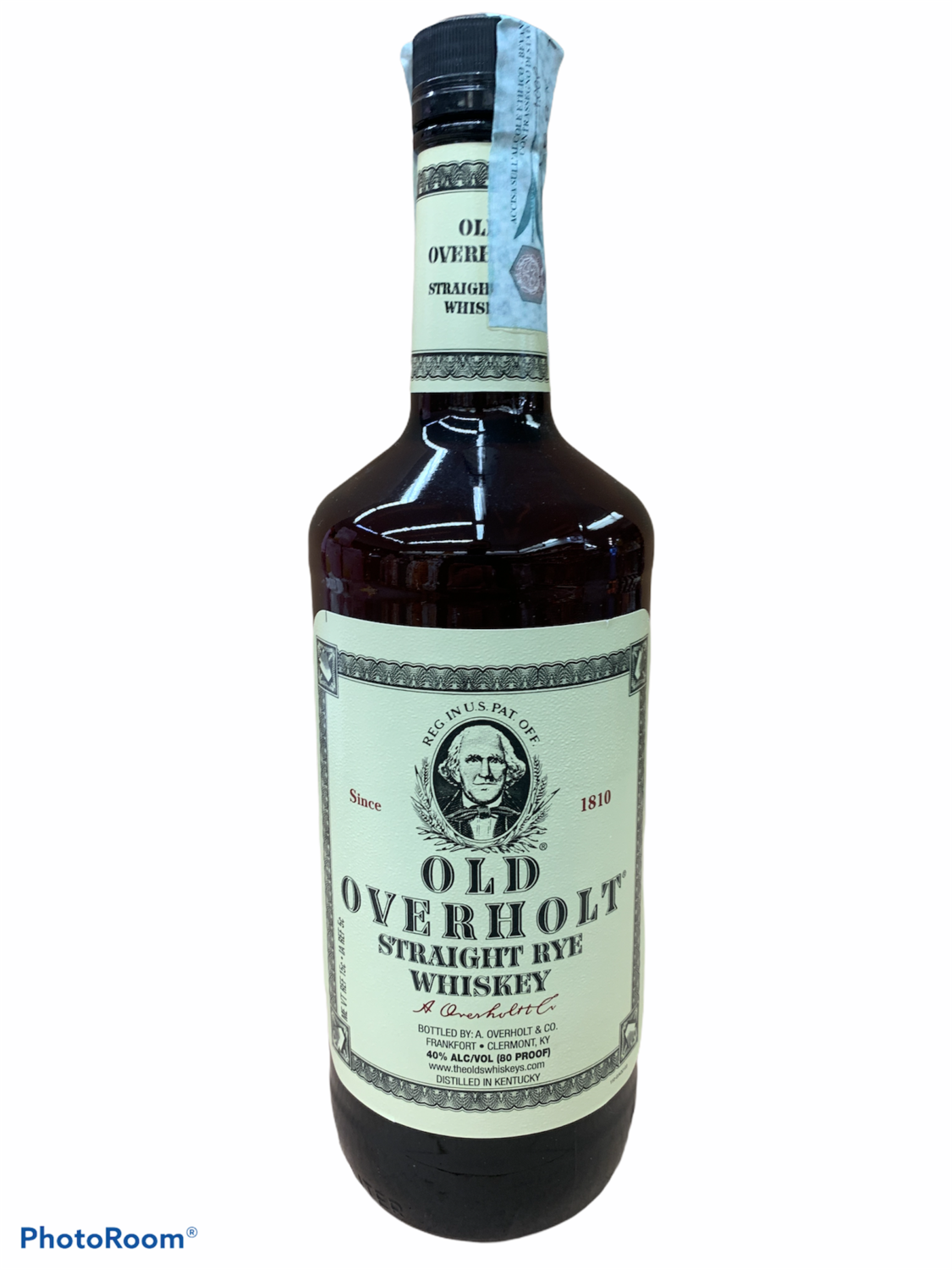 Old Overholt Straight Rye Whiskey 100cl 40%