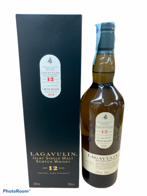 Lagavulin 12yo Scotch Whisky Limited Release Bottled in 2018 70cl 57,8%