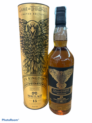 Mortlach 15yo Scotch Whisky -Game of Thrones- "Six Kingdoms" 70cl 46%
