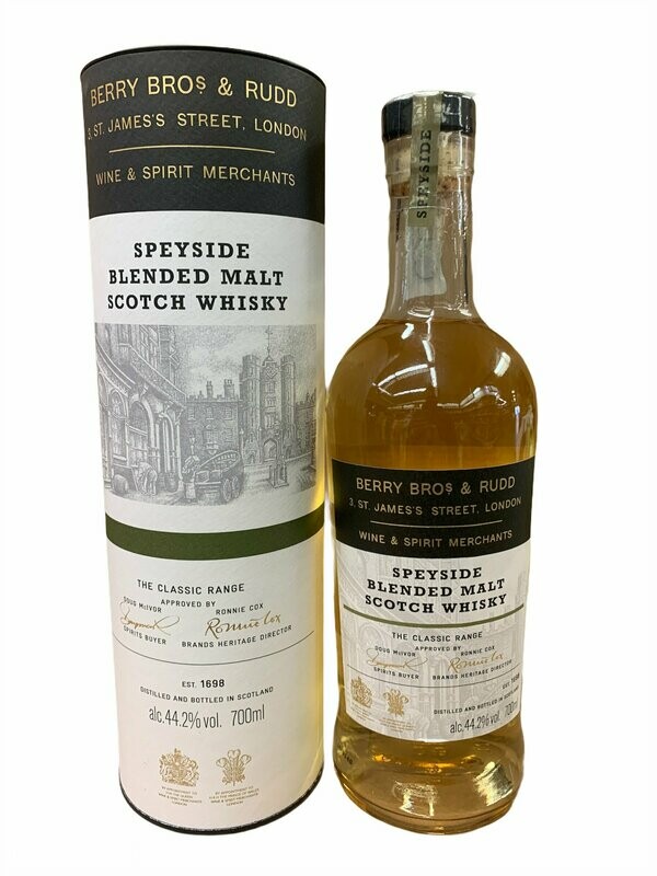 Berry Bros & Rudd Speyside Scotch Whisky 70cl 44,2%