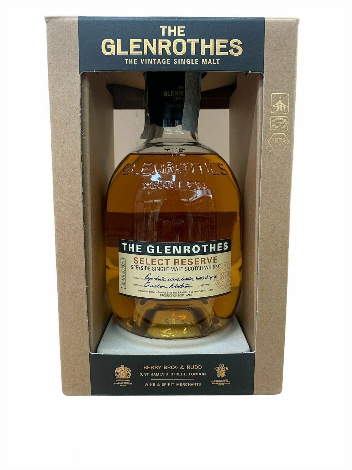 The Glenrothes Select Reserve Scotch Whisky 70cl 43%