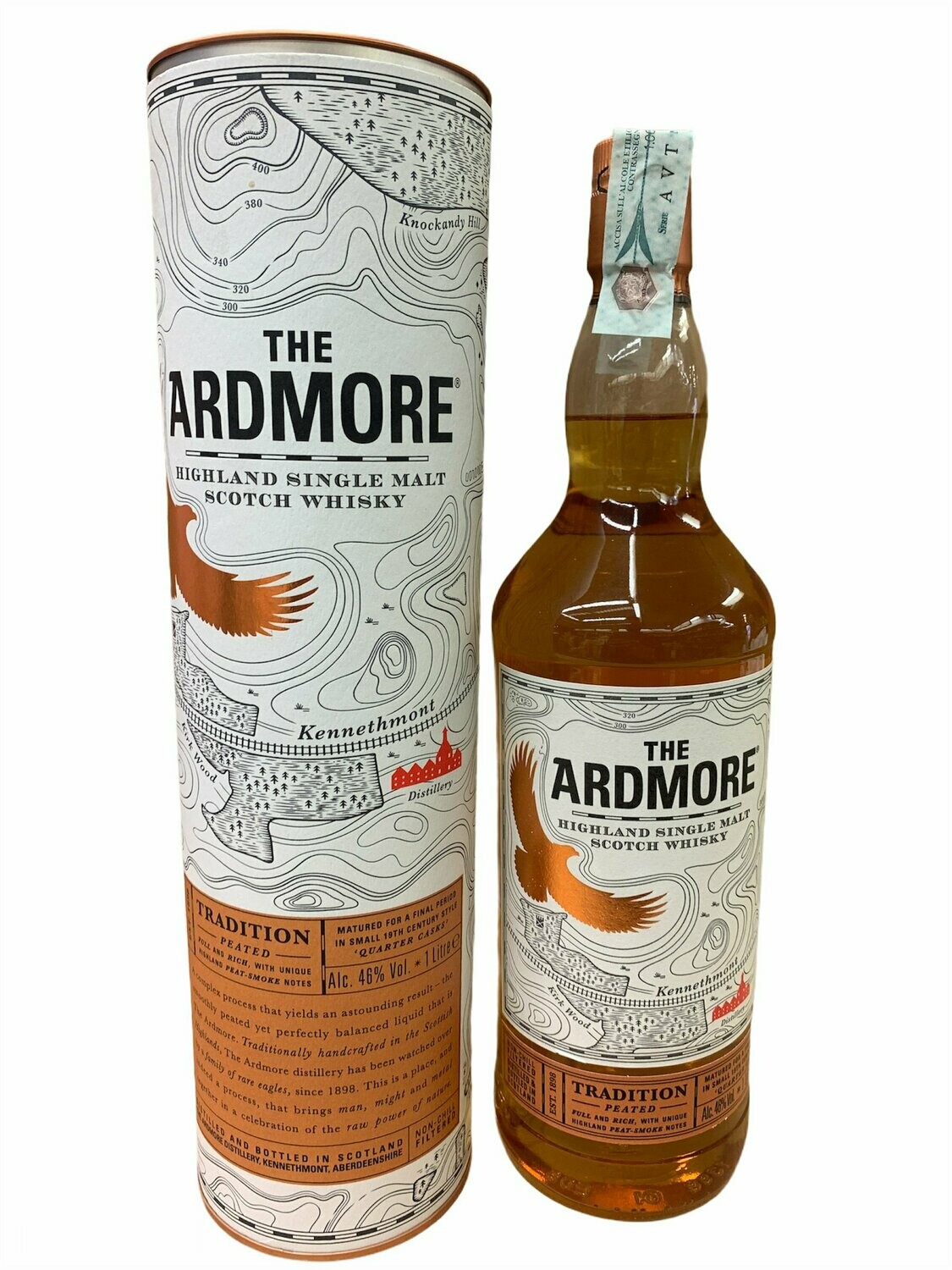 The Ardmore Tradition Peated 100cl 40%