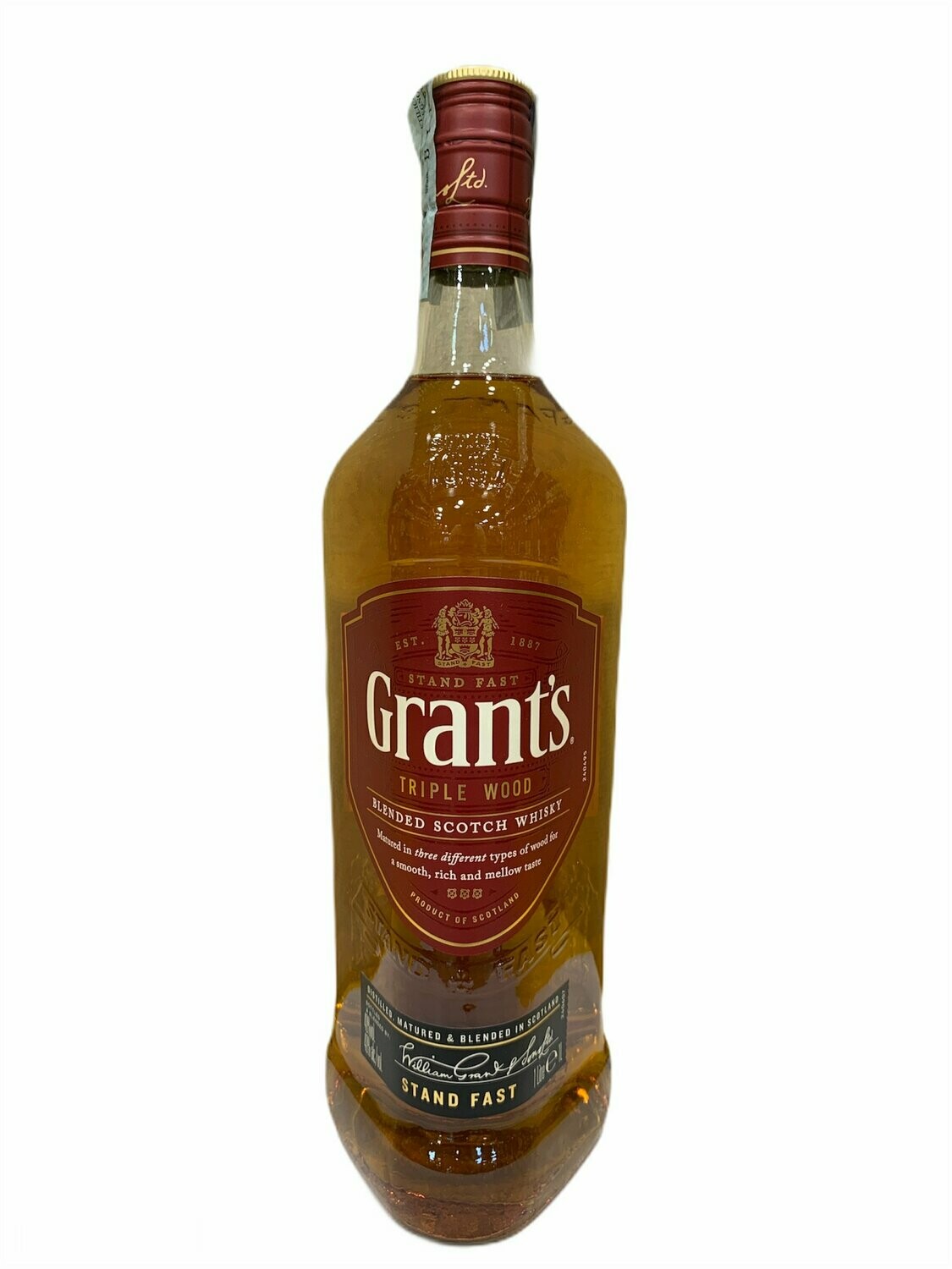 Grant's Triple Wood Scotch Whisky 100cl 40%