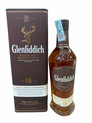 Glenfiddich 18yo Small Batch Scotch Whisky 70cl 40%