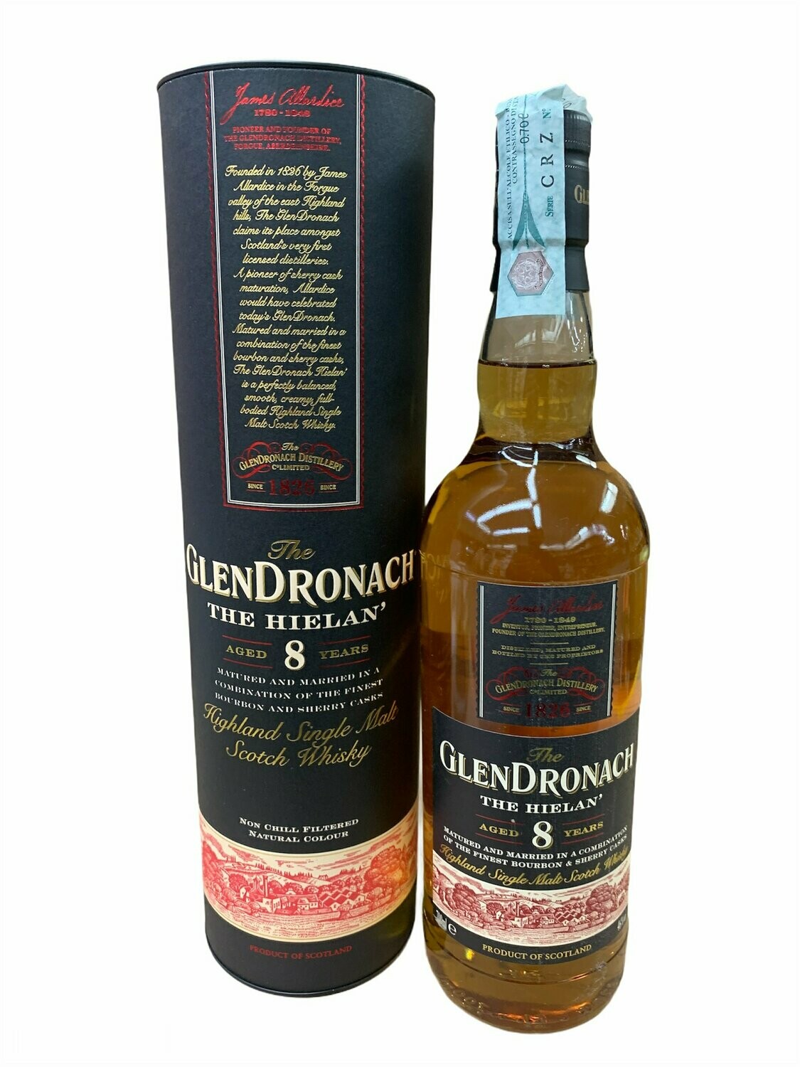 The Glendronach 8yo The Hielan' Scotch Whisky 70cl 46%