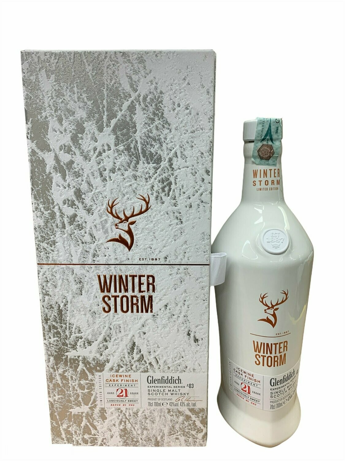 Glenfiddich 21yo Winter Storm Scotch Whisky 70cl 43%