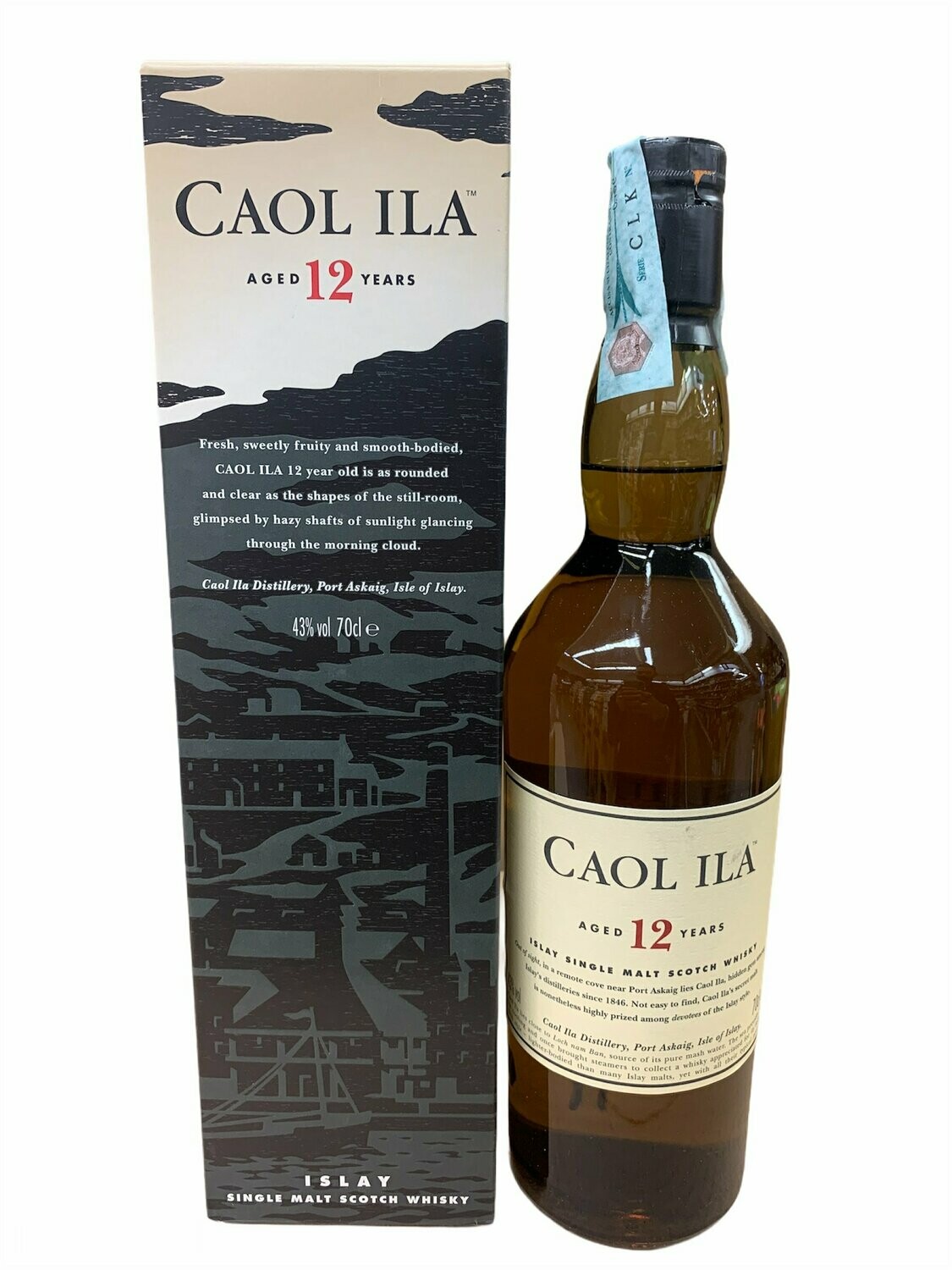 Caol Ila 12yo Scotch Whisky 70cl 43%