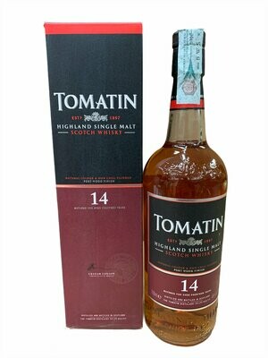 Tomatin 14yo Scotch Whisky 70cl 46%