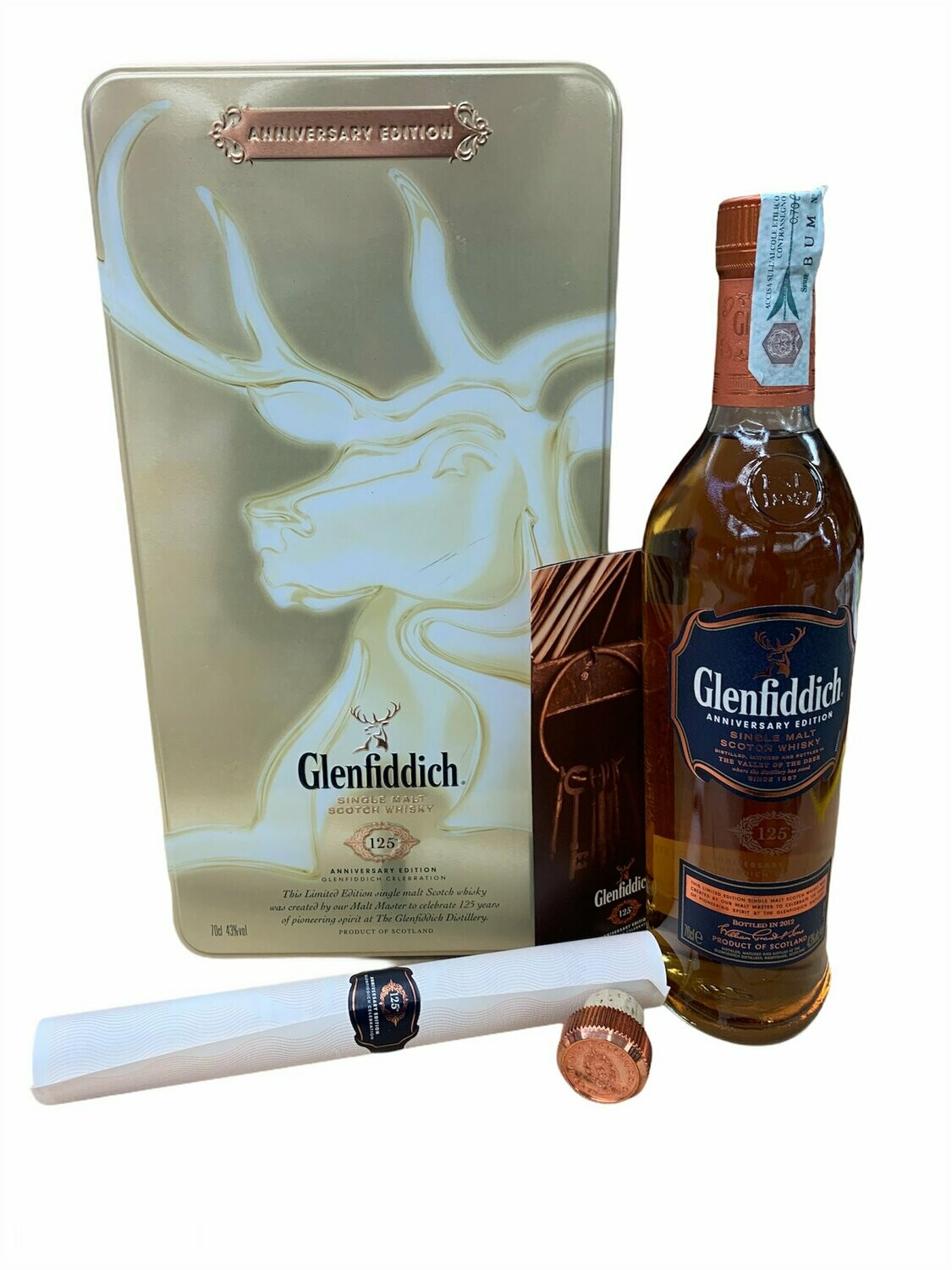 Glenfiddich 125° Anniversary Edition Scotch Whisky 70cl 43%