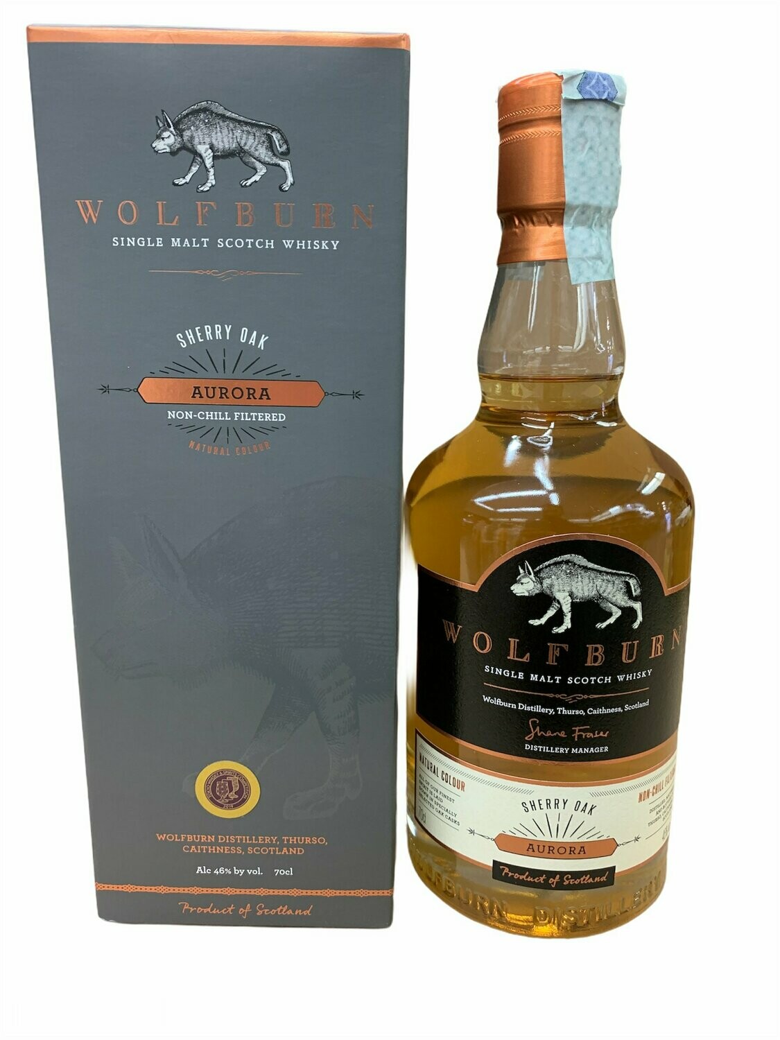 Wolfburn Aurora Scotch Whisky 70 cl 46%