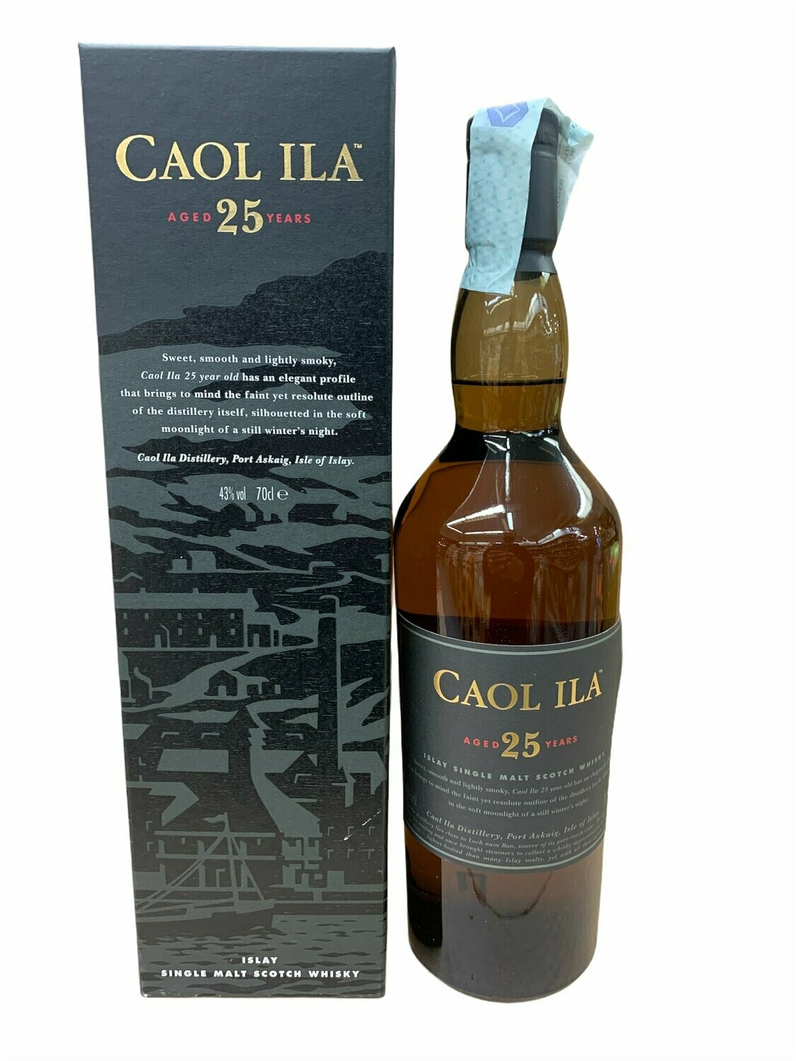 Caol Ila 25yo Scotch Whisky 70cl 43%