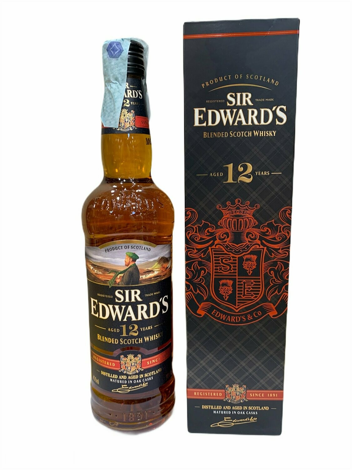 Sir Edward's 12yo Scotch Whisky 70cl 40%