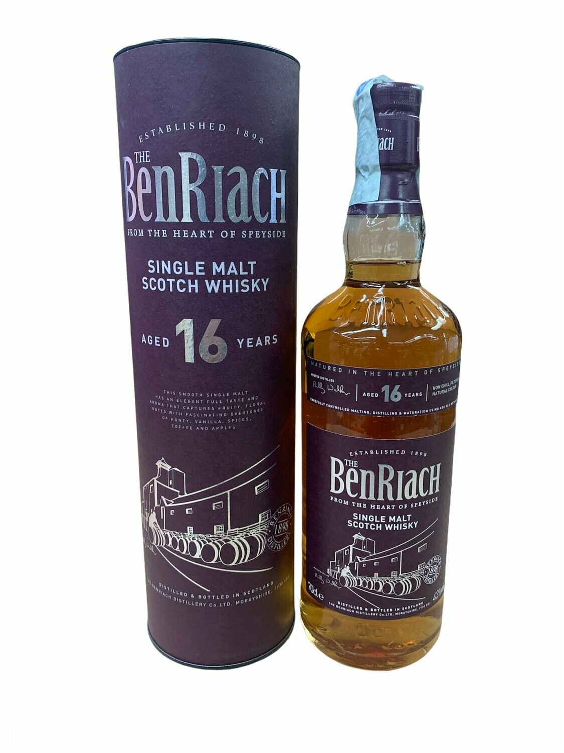 The Benriach 16yo Scotch Whisky 70cl 43%