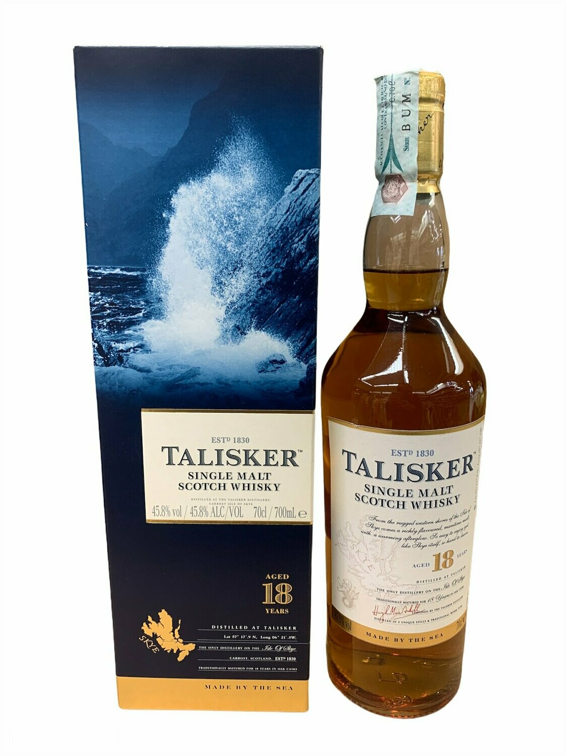 Talisker 18yo Scotch Whisky 70cl 45,8%
