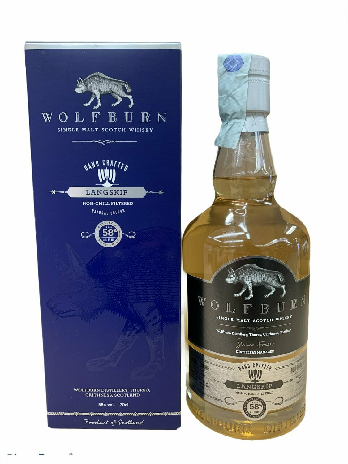 Wolfburn Langskip Scotch Whisky 70cl 58%