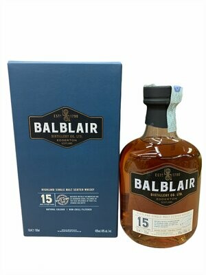 Balblair 15yo Scotch Whisky 70cl 46%