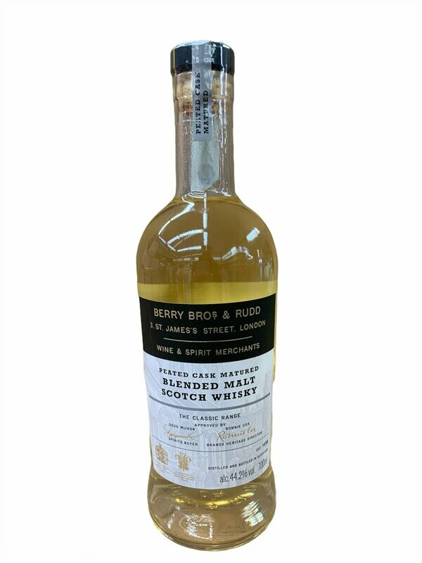Berry Bros & Rudd Peated Cask Matured Scotch Whisky 70cl 44,2%