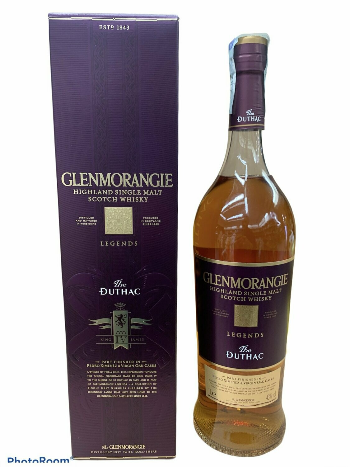 Glenmorangie The Duthac Scotch Whisky 100cl 43%