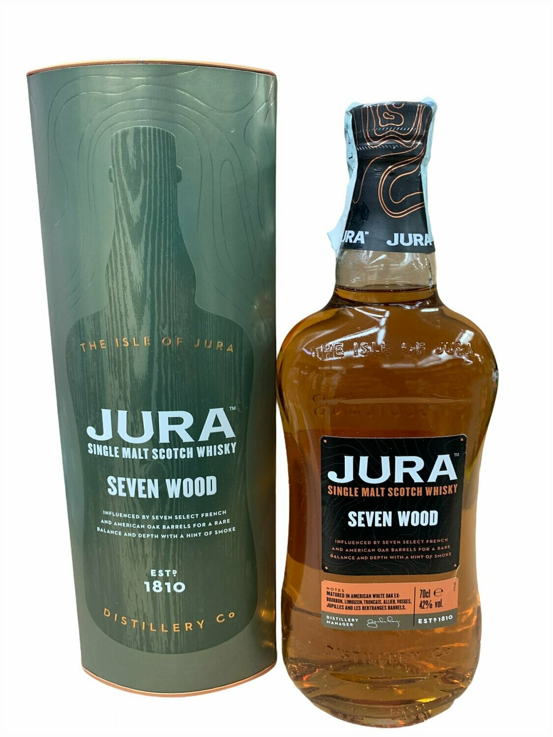 Isle of Jura Seven Wood Scotch Whisky 70cl 42%