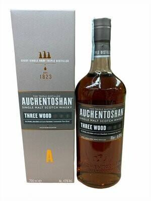 Auchentoshan Three Wood Scotch Whisky 70cl 43%