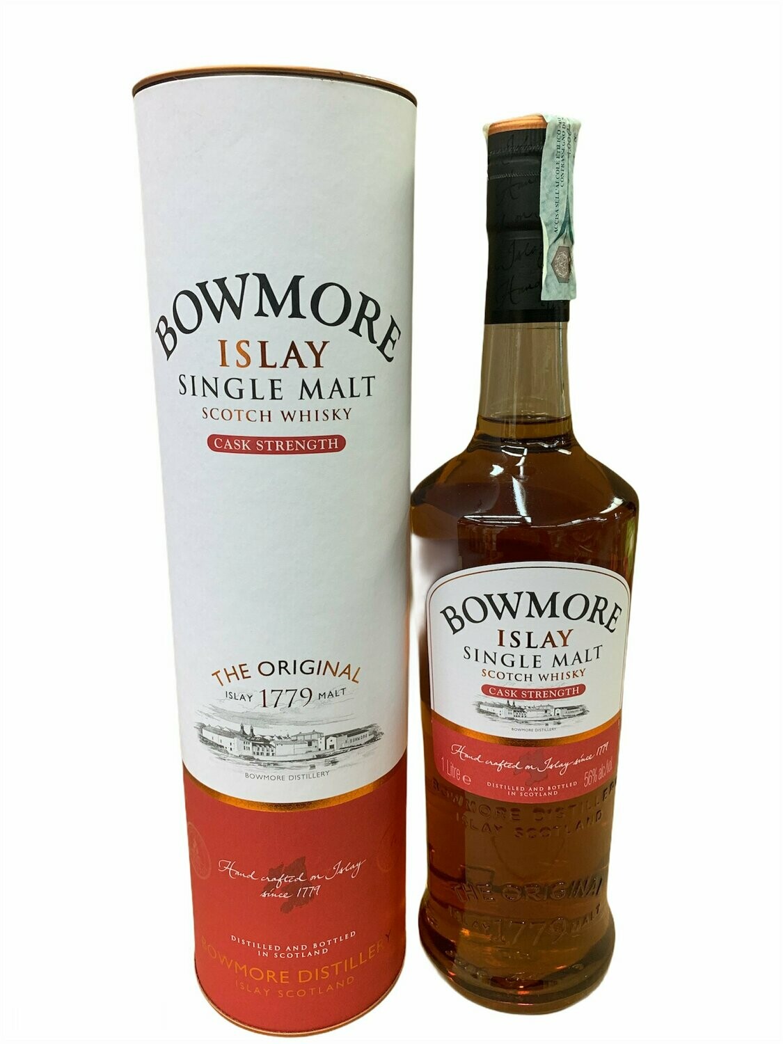 Bowmore Cask Strength Scotch Whisky 100cl 56%