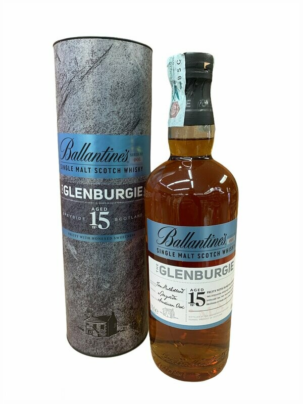 Ballantine's 15yo The Glenburgie N°001 Scotch Whisky 70cl 40% Ballantine's 15yo The Glenburgie N°001 Scotch Whisky 70cl 40%