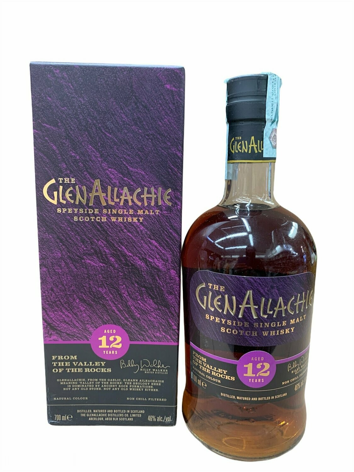 The GlenAllachie 12yo Scotch Whisky 70cl 46%
