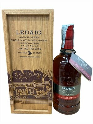 Ledaig 18yo Batch NO.03 Scotch Whisky 70cl 46,3%