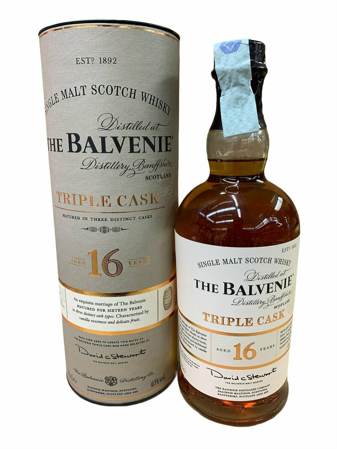 The Balvenie 16yo Triple Cask Scotch Whisky 70cl 40%