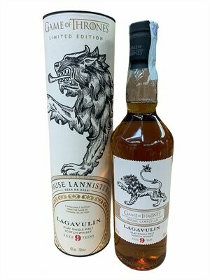 Lagavulin 9yo Scotch Whisky -Game Of Thrones- "House Lannister" 70cl 46%