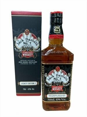 Jack Daniel's Whiskey "Legacy Edition 2" 70cl 43%