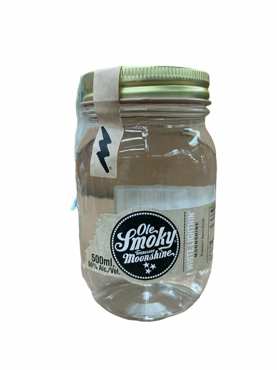 Ole Smoky Moonshine "White Lightnin'" Whiskey 50cl 50%