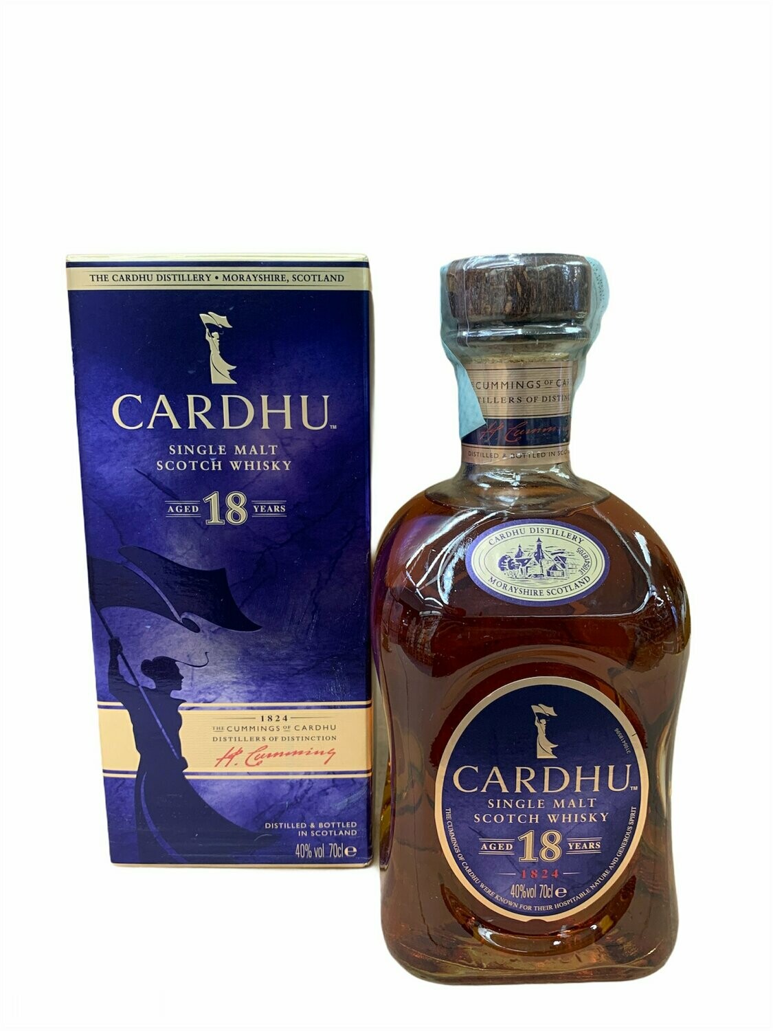 Cardhu 18yo Scotch Whisky 70cl 40%