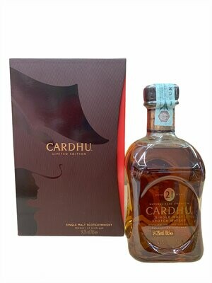 Cardhu 21yo Scotch Whisky 70cl 54,2%