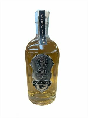 August 17th 3yo Belgian Whisky 70cl 40% August 17th 3yo Belgian Whisky 70cl 40%