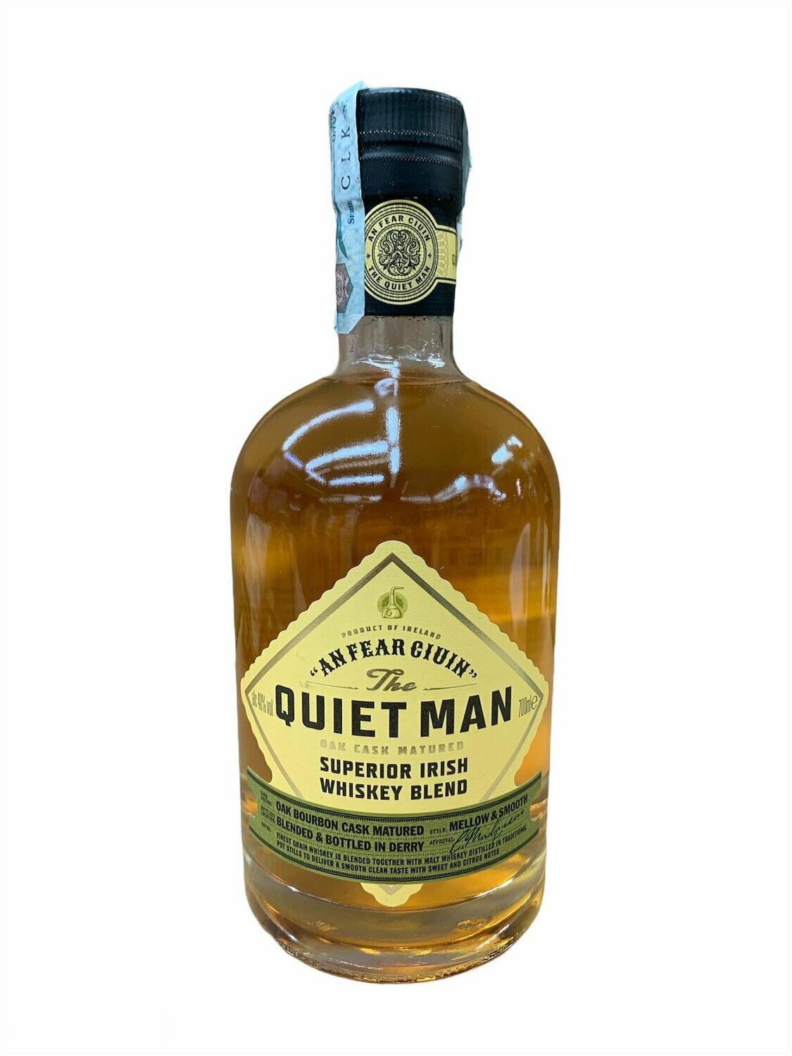 Quiet Man Superior Irish Whiskey 70cl 40%