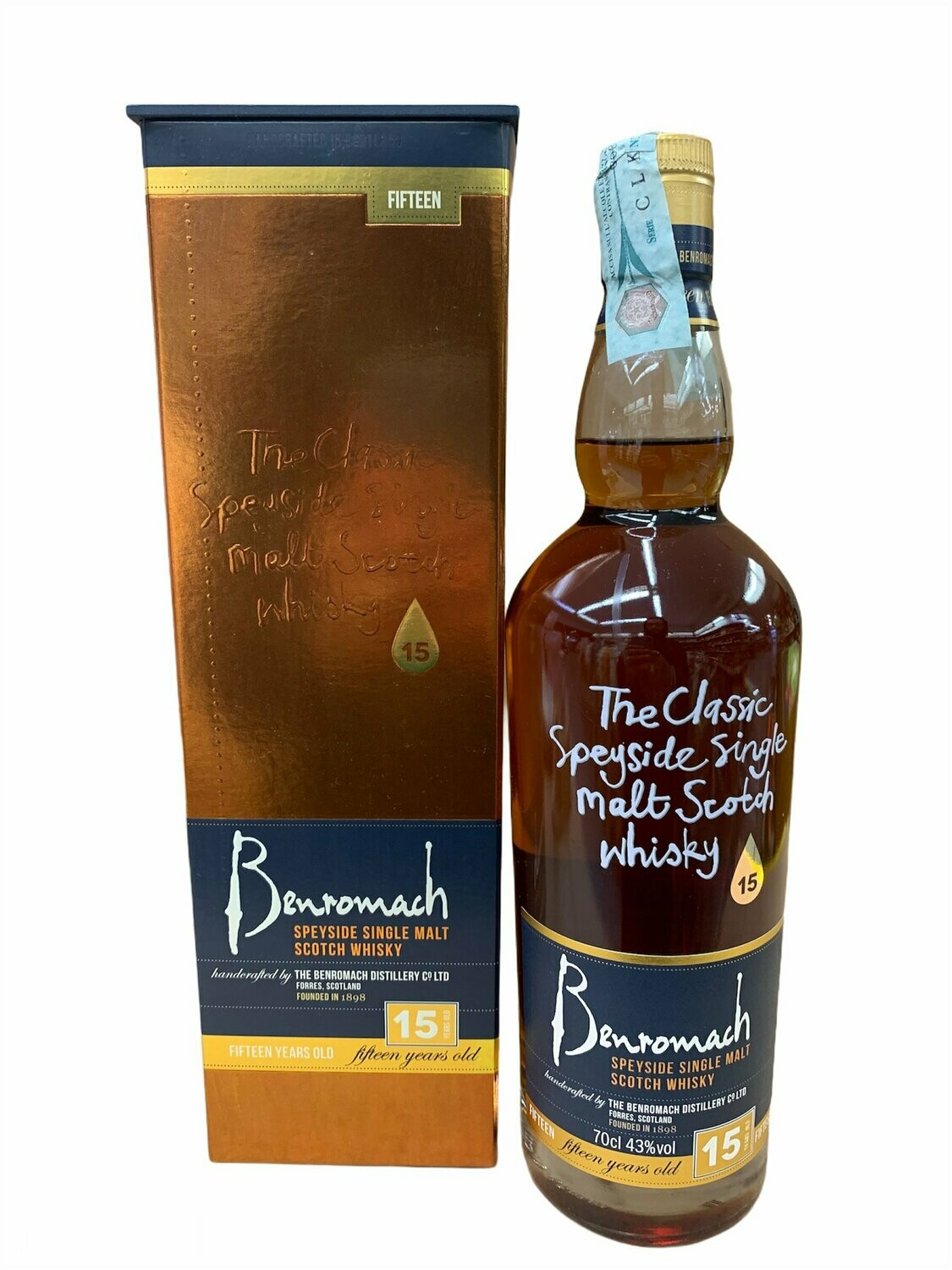 Benromach 15yo Scotch Whisky 70cl 43%