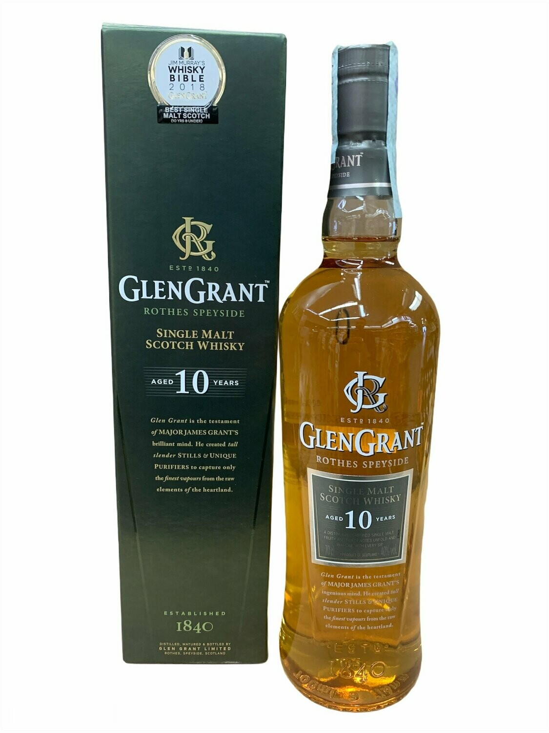 Glen Grant 10yo Scotch Whisky 70cl 40%