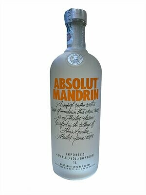 Absolut Vodka Mandrin 100cl 40%