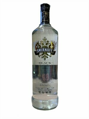 Smirnoff Vodka Black "Small Batch" 100cl 40%