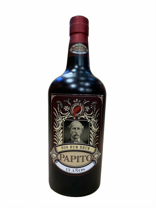 Papito Rum 15yo 70cl 38%